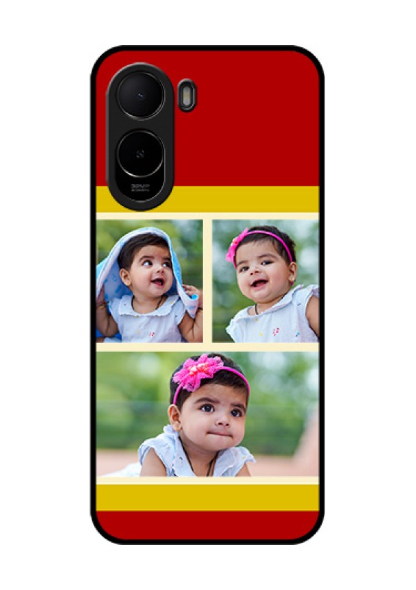 Xiaomi Redmi A7 Pro 5G Custom Glass Phone Case - Multiple Pic Upload Design