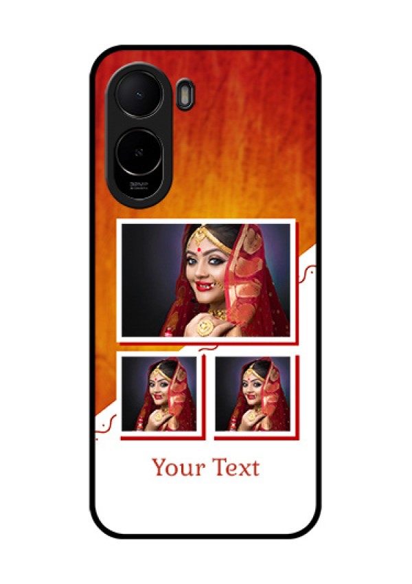 Xiaomi Redmi A7 Pro 5G Custom Glass Phone Case - Wedding Memories Design