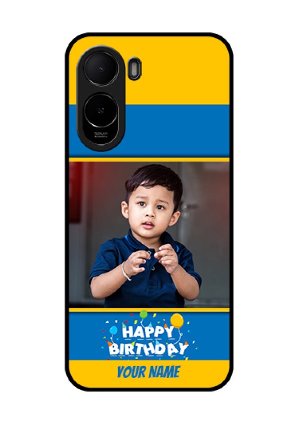 Xiaomi Redmi A7 Pro 5G Custom Glass Phone Case - Birthday Wishes Design