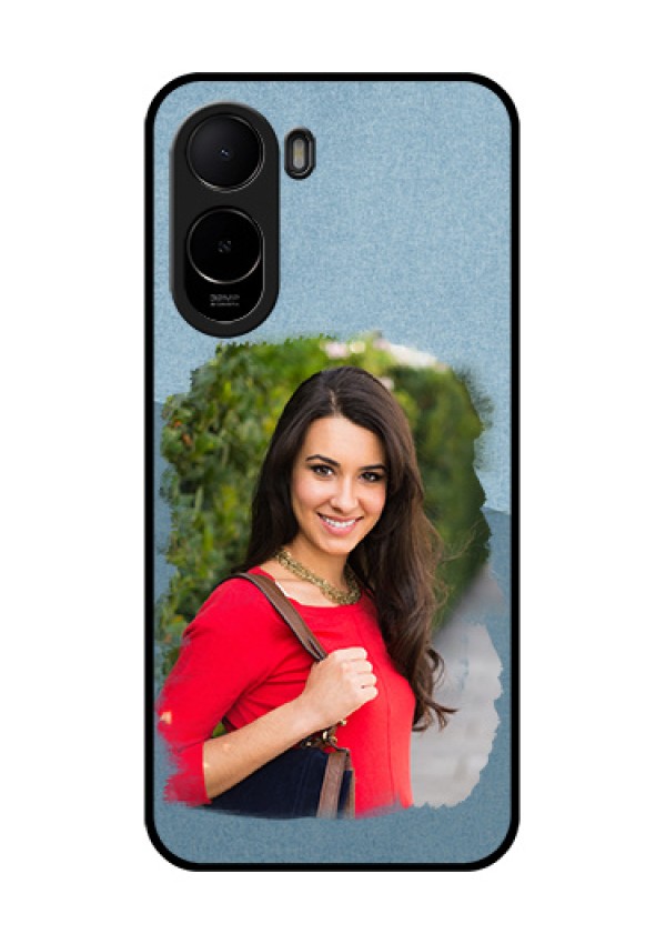Xiaomi Redmi A7 Pro 5G Custom Glass Phone Case - Grunge Line Art Design
