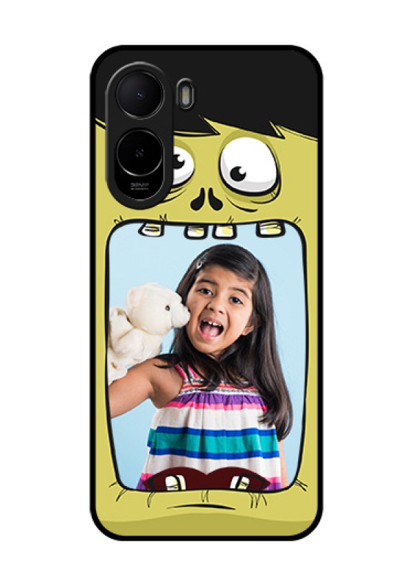 Xiaomi Redmi A7 Pro 5G Custom Glass Phone Case - Cartoon Monster Back Case Design