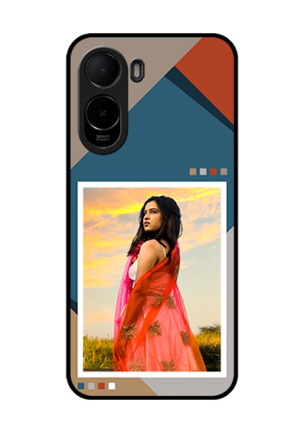 Xiaomi Redmi A7 Pro 5G Custom Glass Phone Case - Retro Color Pallet Design
