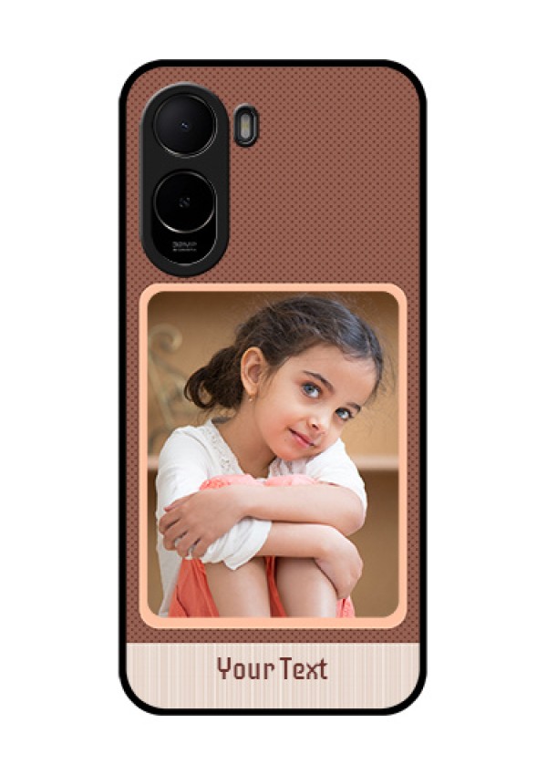 Xiaomi Redmi A7 Pro Custom Glass Phone Case - Simple Pic Upload Design