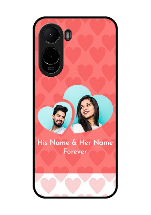 Xiaomi Redmi A7 Pro Custom Glass Phone Case - Couple Pic Upload Design