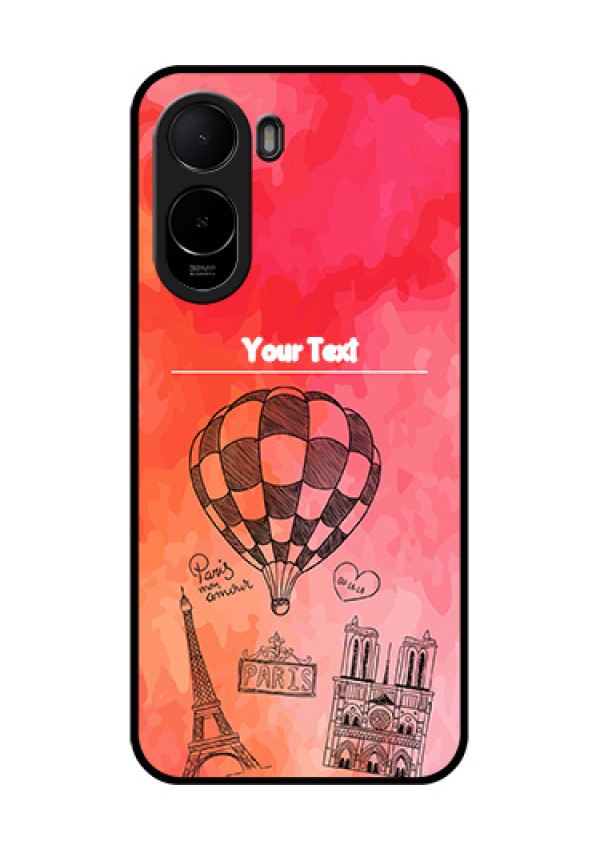 Xiaomi Redmi A7 Pro Custom Glass Phone Case - Paris Theme Design