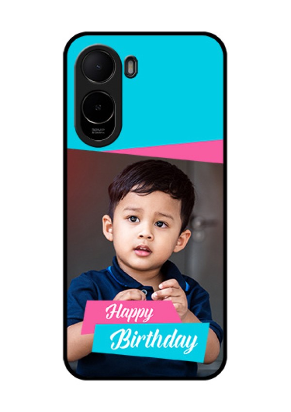 Xiaomi Redmi A7 Pro Custom Glass Phone Case - Image Holder With 2 Color Design