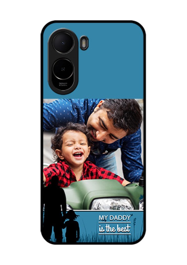 Xiaomi Redmi A7 Pro Custom Glass Phone Case - Best Dad Design