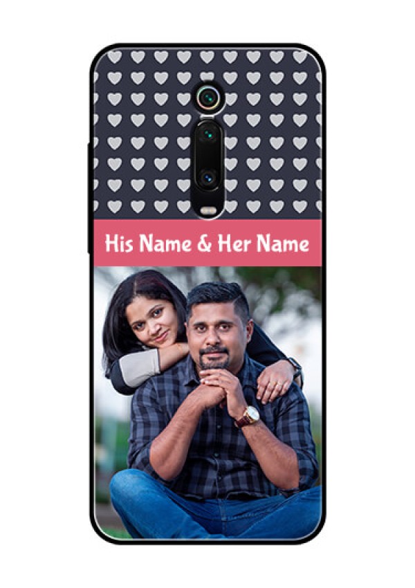 Redmi K20 Pro Custom Glass Mobile Case  - Love Symbols Design