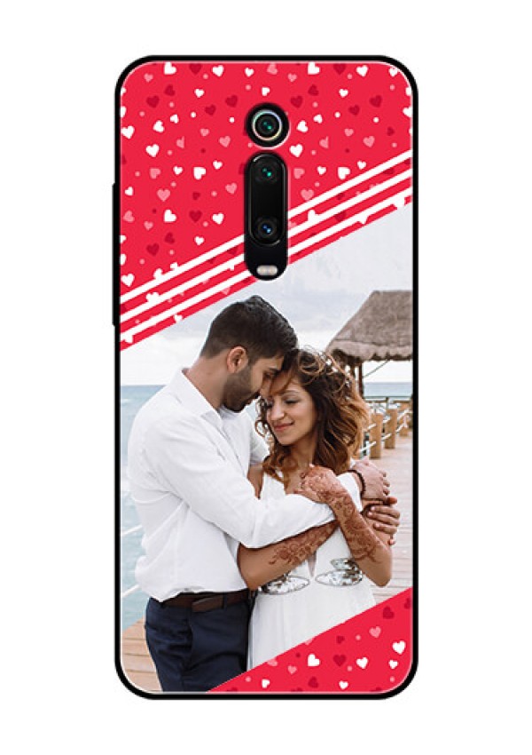 Redmi K20 Pro Custom Glass Mobile Case  - Valentines Gift Design
