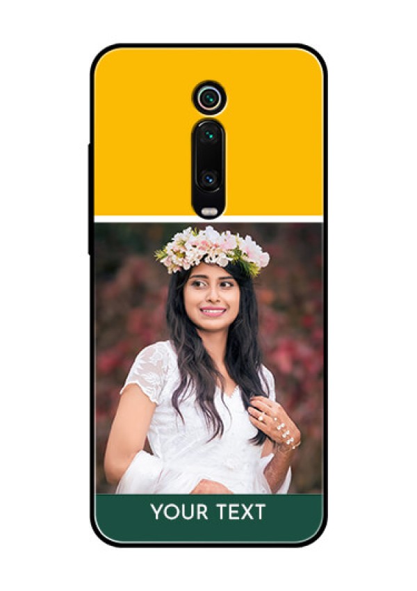 Redmi K20 Pro Photo Printing on Glass Case  - Love You Design