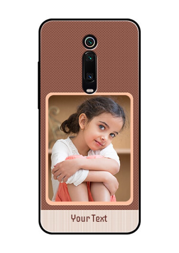 Redmi K20 Pro Custom Glass Phone Case  - Simple Pic Upload Design