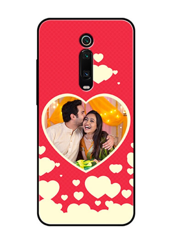 Redmi K20 Pro Custom Glass Mobile Case  - Love Symbols Phone Cover Design