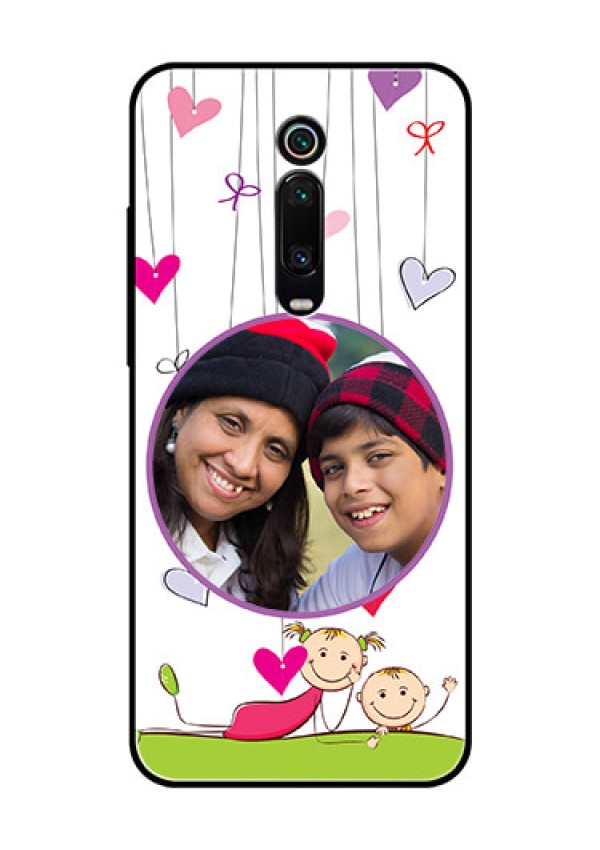 Redmi K20 Pro Photo Printing on Glass Case  - Cute Kids Phone Case Design