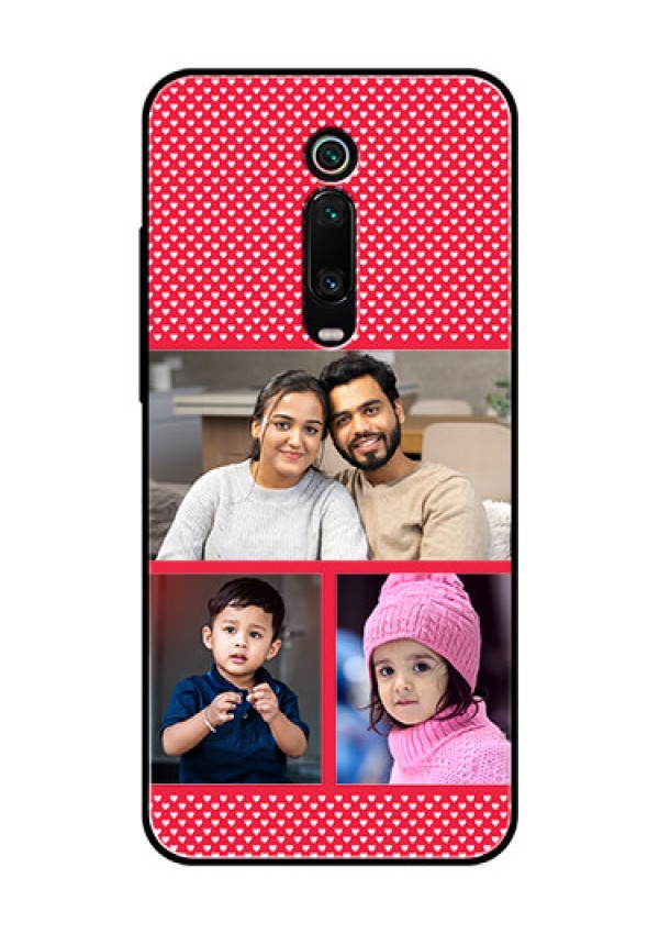 Redmi K20 Pro Personalized Glass Phone Case  - Bulk Pic Upload Design