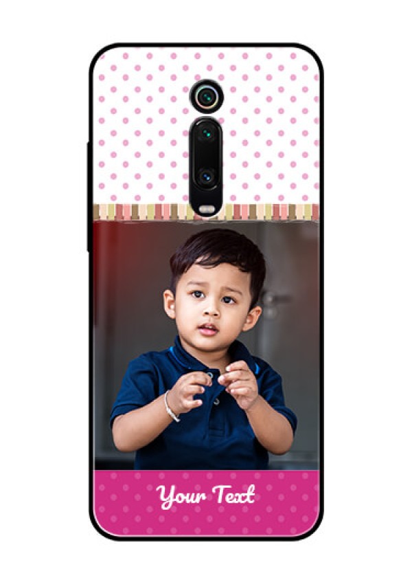 Redmi K20 Pro Photo Printing on Glass Case  - Cute Girls Cover Design