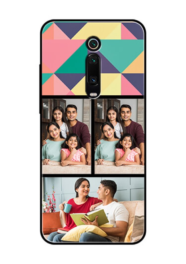 Redmi K20 Pro Custom Glass Phone Case  - Bulk Pic Upload Design