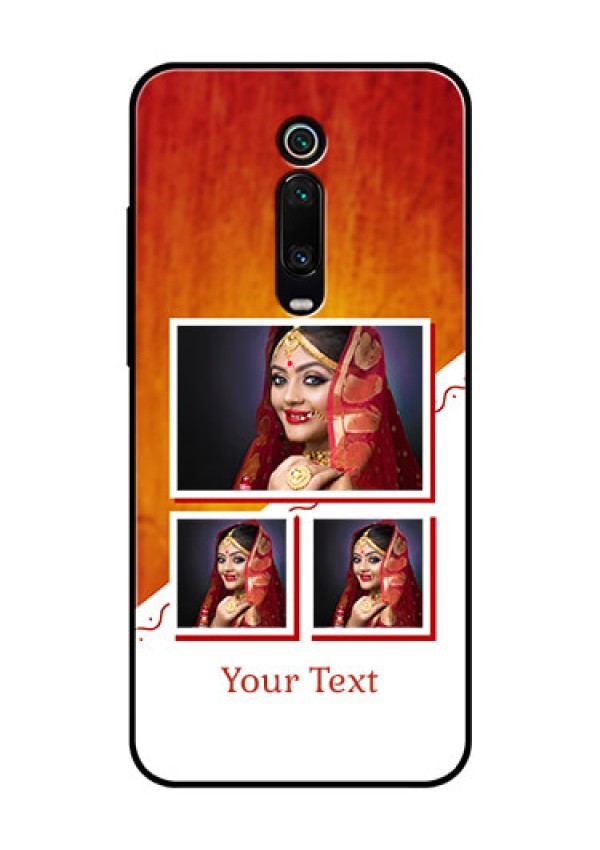 Redmi K20 Pro Custom Glass Phone Case  - Wedding Memories Design  