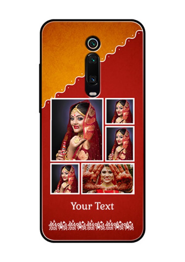 Redmi K20 Pro Personalized Glass Phone Case  - Wedding Pic Upload Design