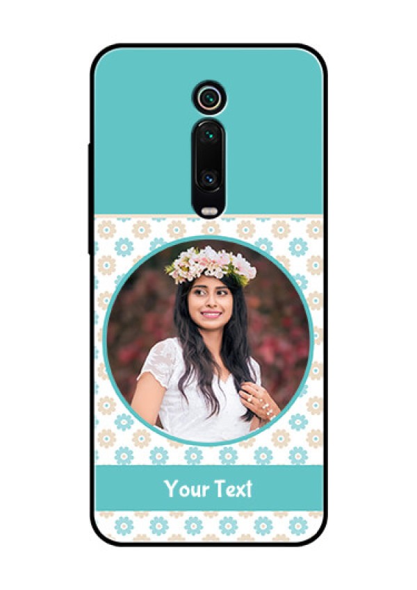 Redmi K20 Pro Custom Glass Mobile Case  - Beautiful Flowers Design