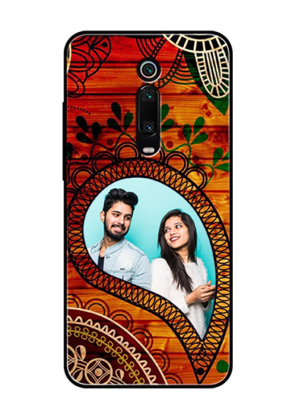Redmi K20 Pro Personalized Glass Phone Case  - Abstract Colorful Design