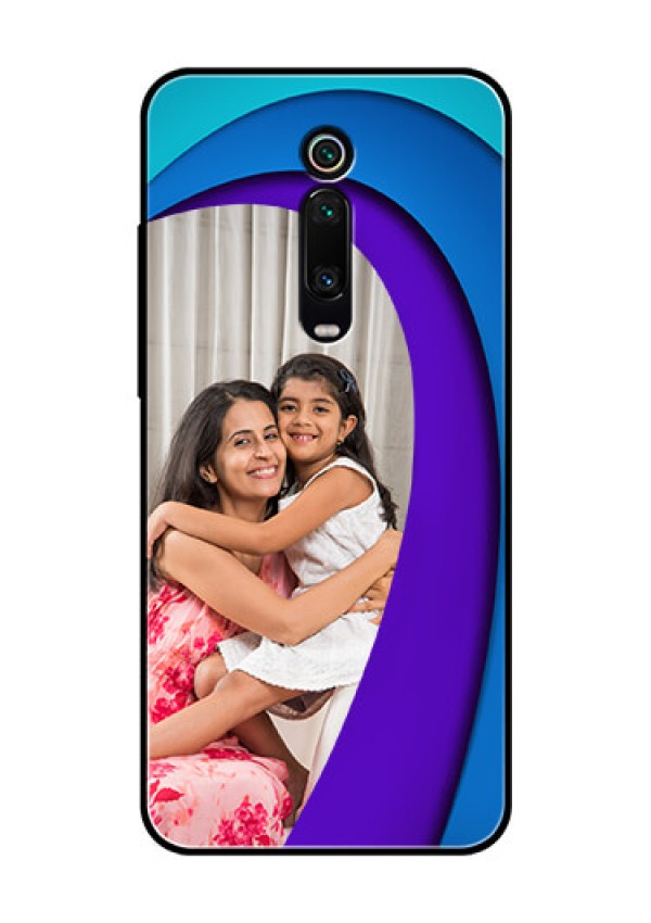 Redmi K20 Pro Photo Printing on Glass Case  - Simple Pattern Design