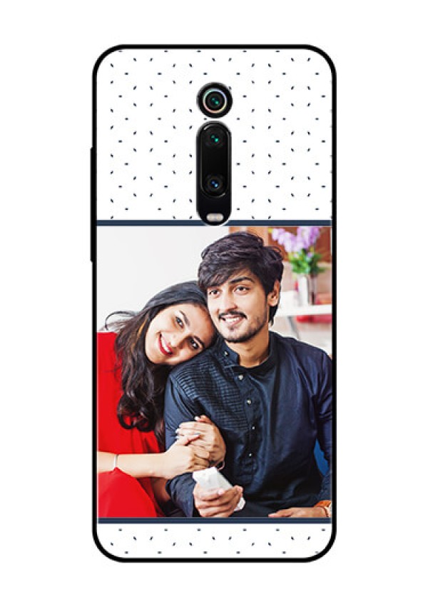 Redmi K20 Pro Personalized Glass Phone Case  - Premium Dot Design