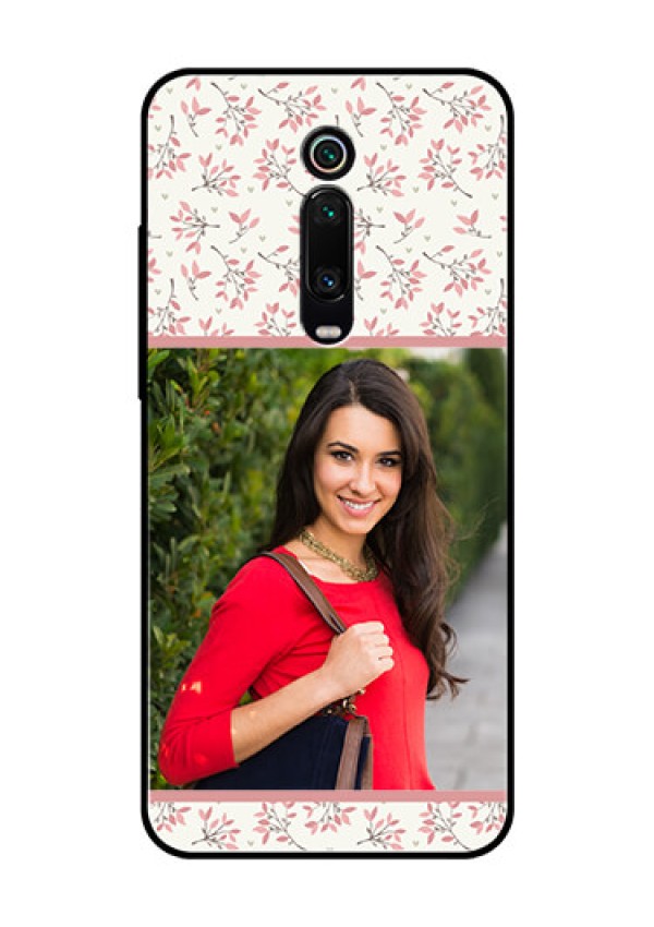 Redmi K20 Pro Custom Glass Phone Case  - Premium Floral Design