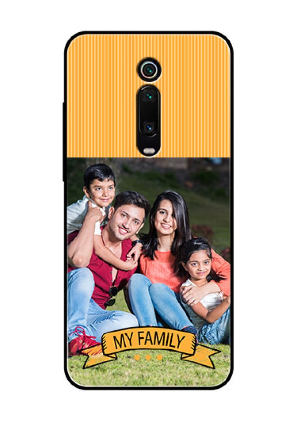 Redmi K20 Pro Custom Glass Phone Case  - My Family Design
