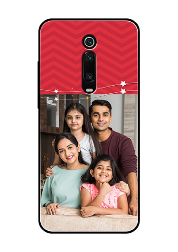 Redmi K20 Pro Personalized Glass Phone Case  - Happy Family Design