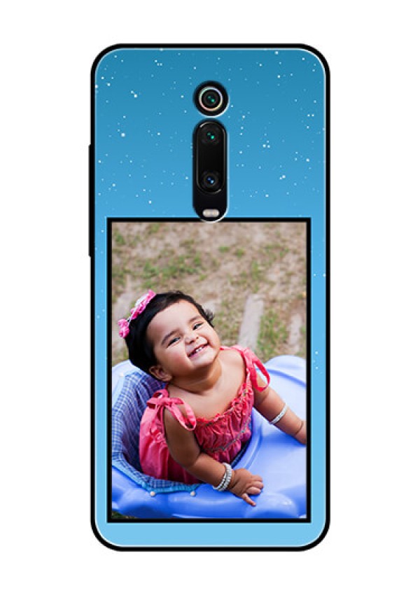 Redmi K20 Pro Custom Glass Mobile Case  - Wave Pattern Colorful Design