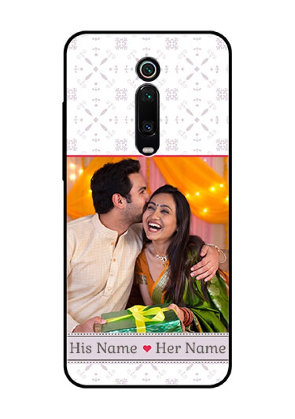 Redmi K20 Pro Custom Glass Mobile Case  - with Photo and Ethnic Design