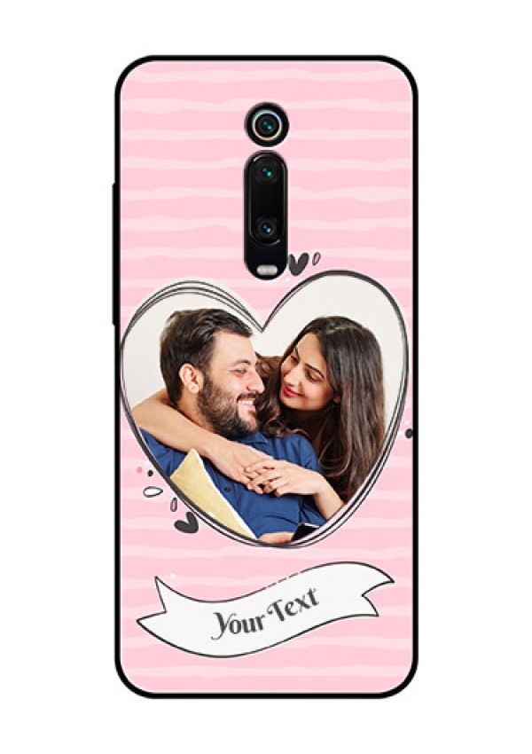 Redmi K20 Pro Custom Glass Phone Case  - Vintage Heart Design