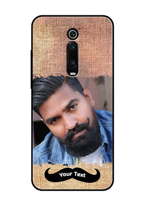 Redmi K20 Pro Personalized Glass Phone Case  - with Texture Design