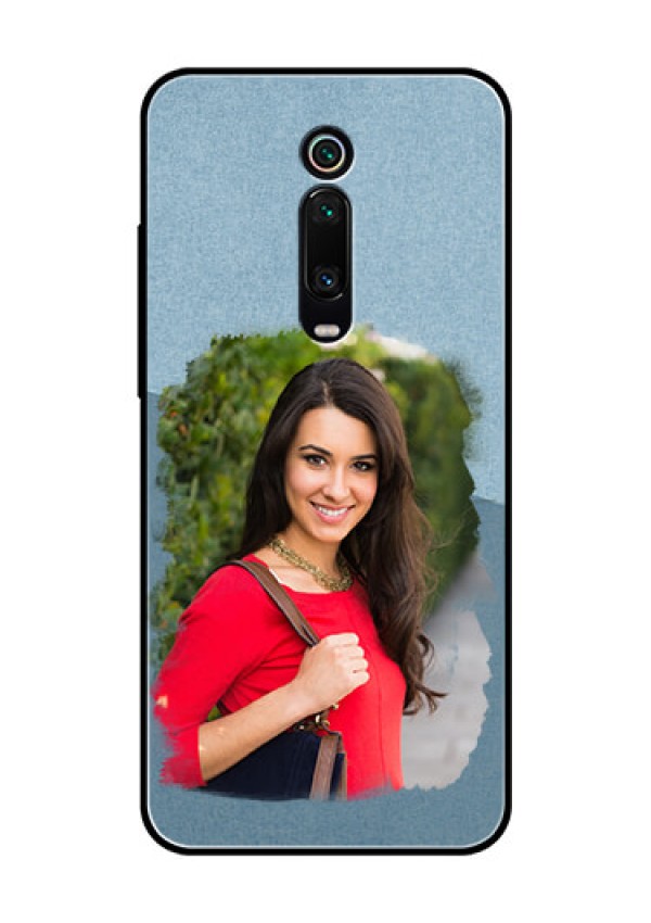 Redmi K20 Pro Custom Glass Mobile Case  - Grunge Line Art Design