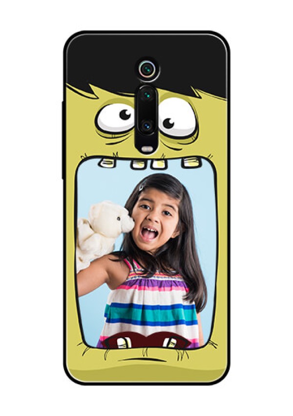 Redmi K20 Pro Personalized Glass Phone Case  - Cartoon monster back case Design