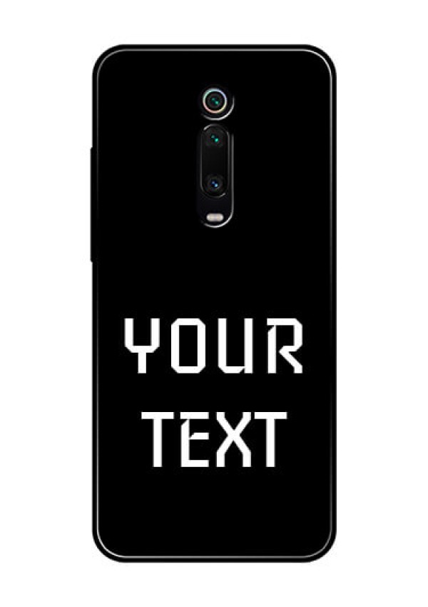 Redmi K20 Pro Your Name on Glass Phone Case
