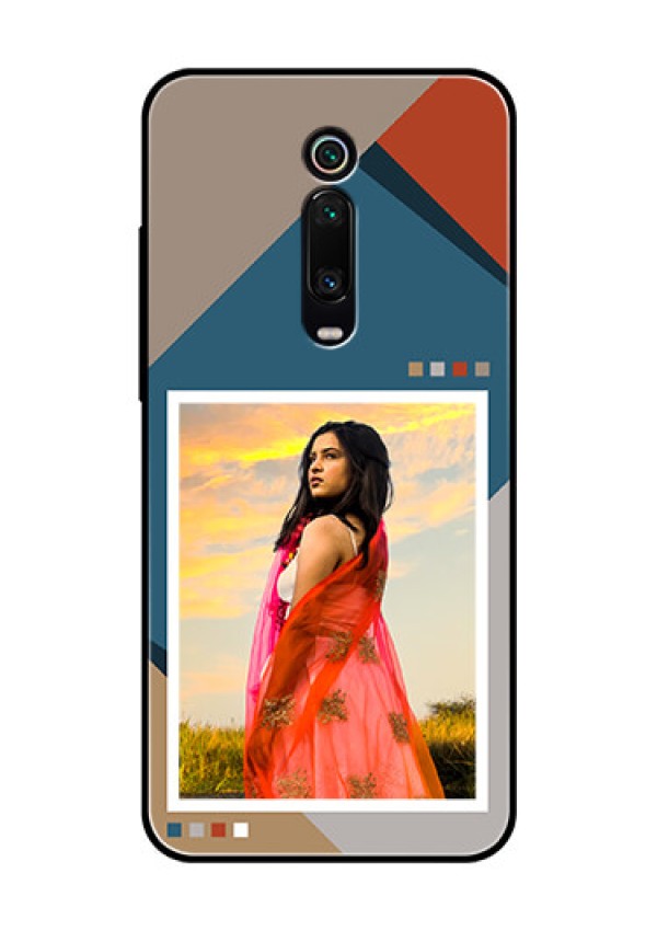 Xiaomi Redmi K20 Pro Personalized Glass Phone Case - Retro color pallet Design