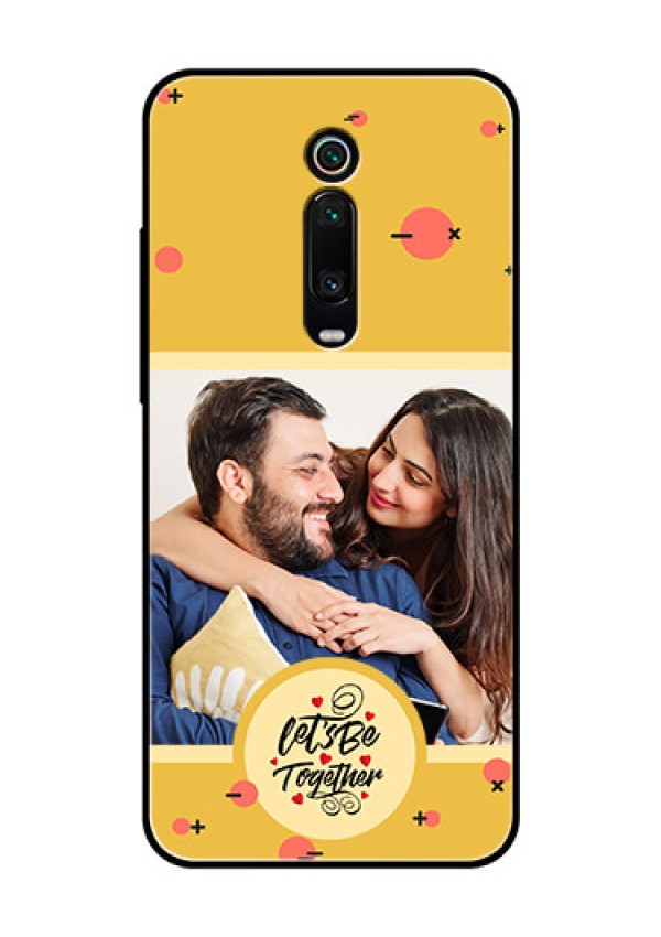 Xiaomi Redmi K20 Pro Photo Printing on Glass Case - Lets be Together Design
