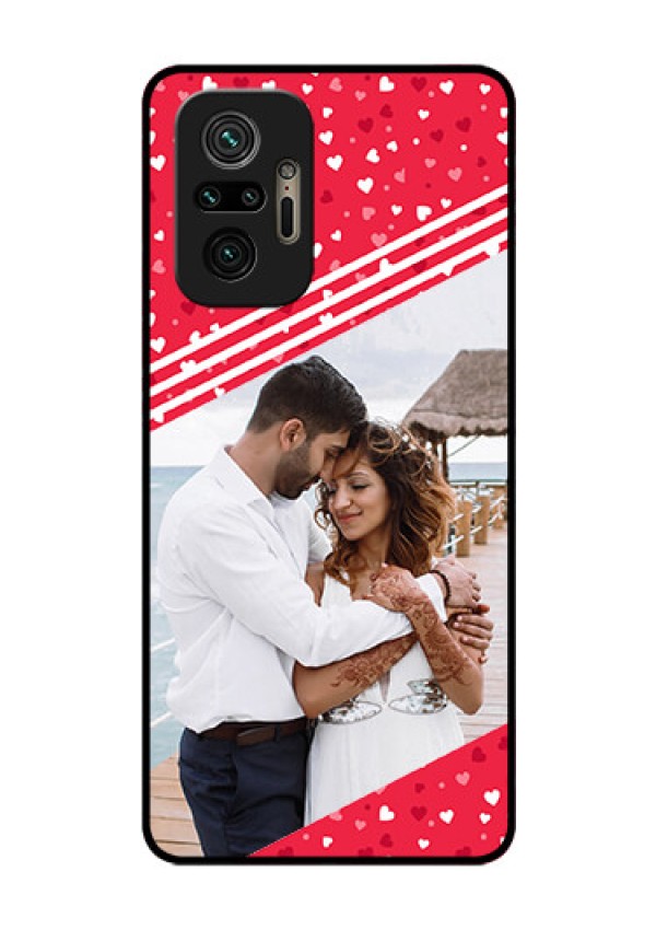 Redmi Note 10 Pro Max Custom Glass Mobile Case - Valentines Gift Design