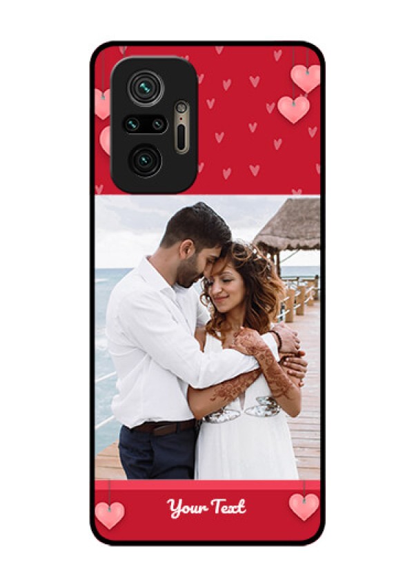 Redmi Note 10 Pro Max Custom Glass Phone Case - Valentines Day Design