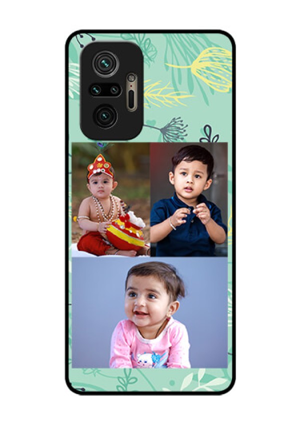 Redmi Note 10 Pro Photo Printing on Glass Case - Forever Family Design 