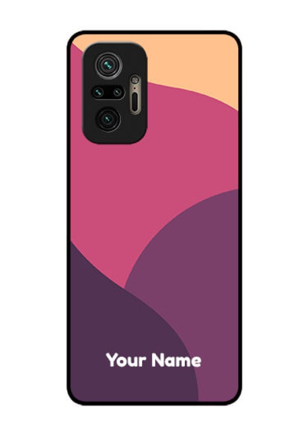 Xiaomi Redmi Note 10 Pro Custom Glass Phone Case - Mixed Multi-colour abstract art Design