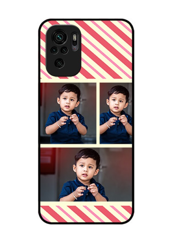 Redmi Note 10 Personalized Glass Phone Case - Picture Upload Mobile Case Design