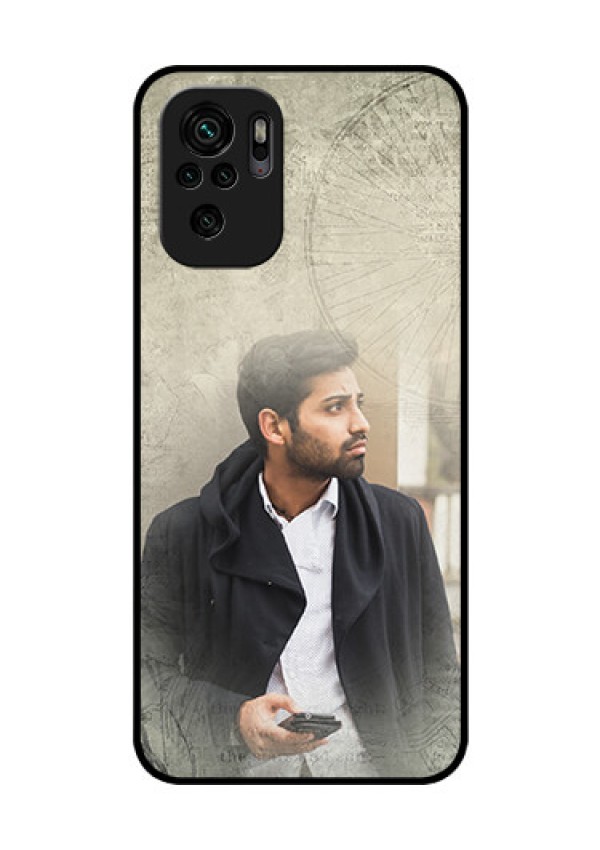 Redmi Note 10 Custom Glass Phone Case - with vintage design
