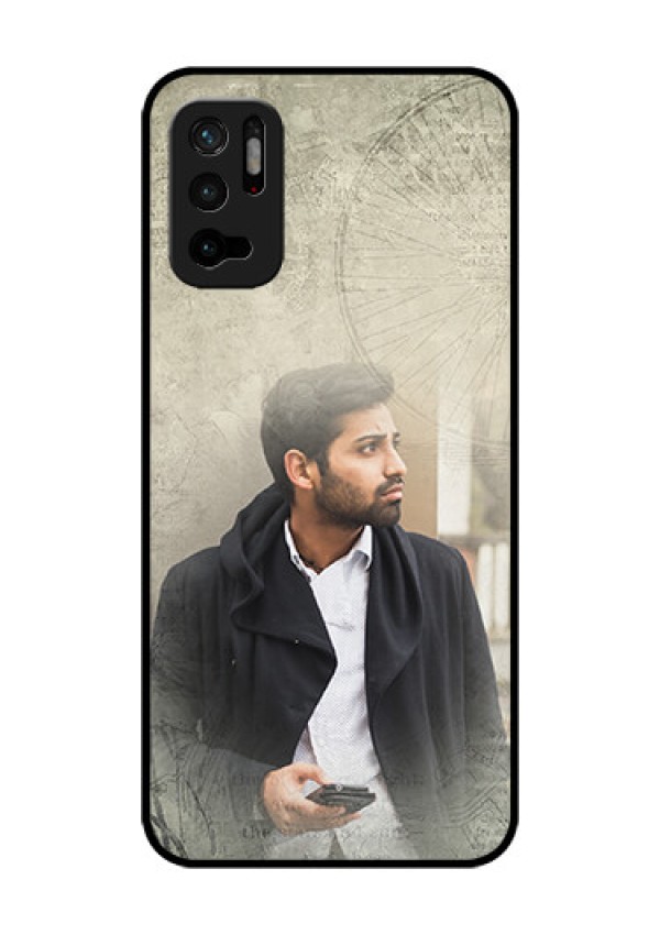 Redmi Note 10T 5G Custom Glass Phone Case - with vintage design