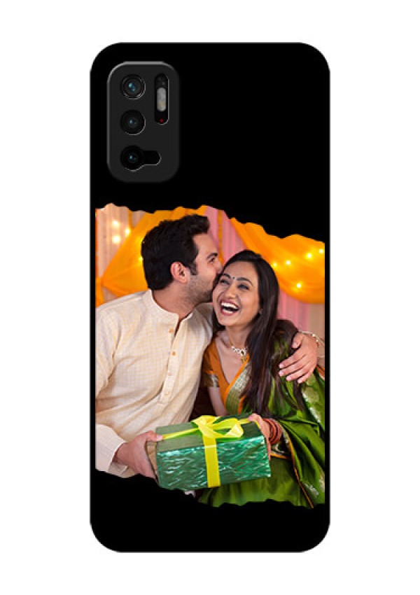 Xiaomi Redmi Note 10T 5G Custom Glass Phone Case - Tear-off Design