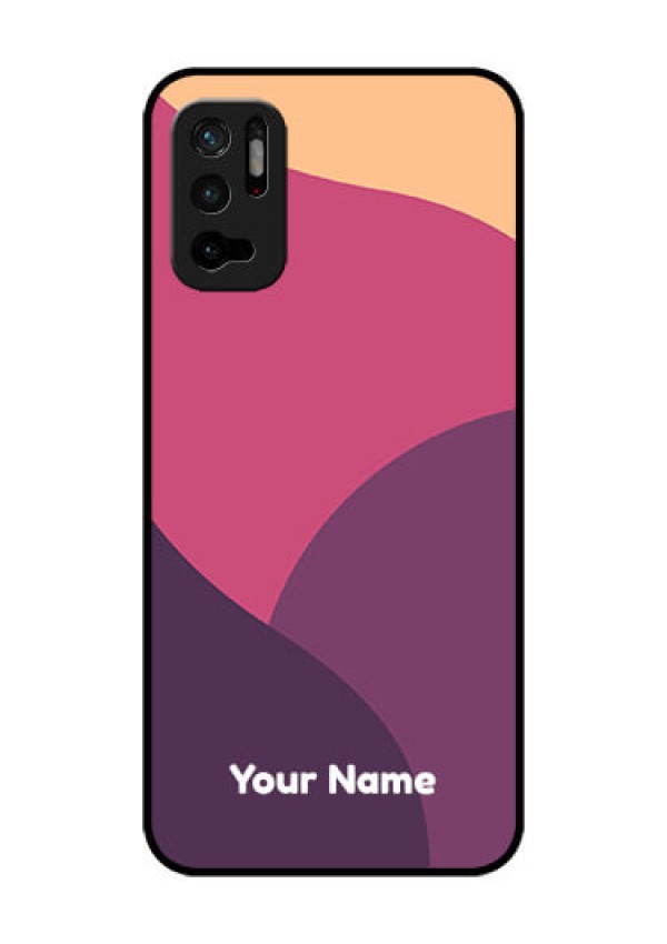 Xiaomi Redmi Note 10T 5G Custom Glass Phone Case - Mixed Multi-colour abstract art Design