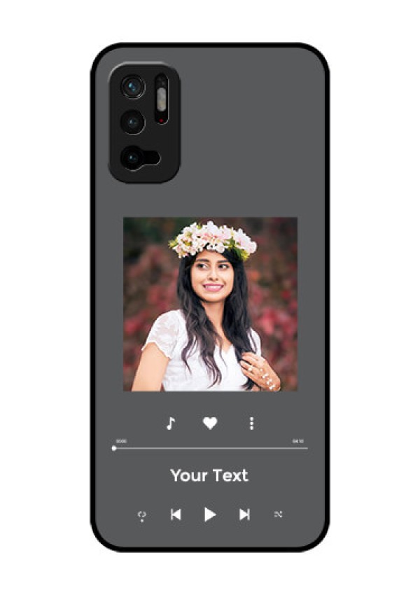 Xiaomi Redmi Note 10T 5G Custom Glass Mobile Case - Play The Music Design