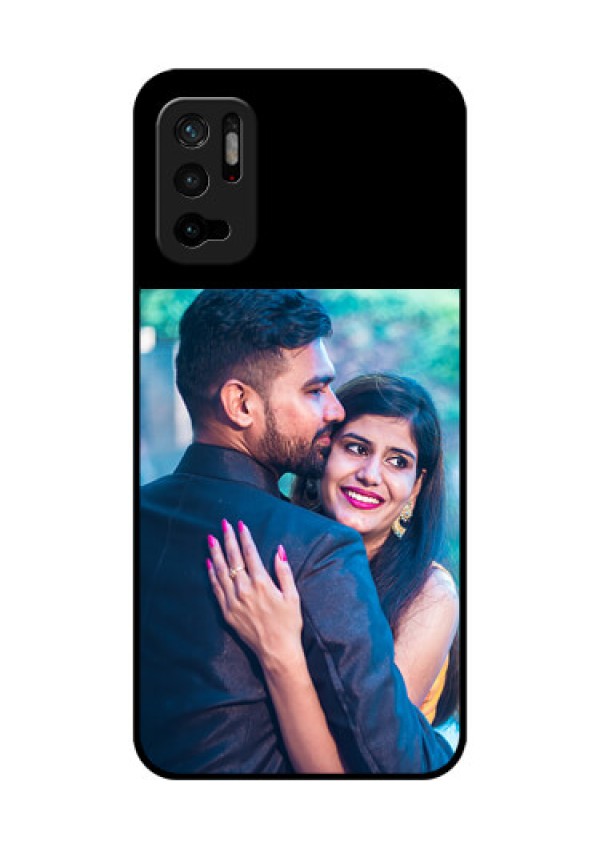 RedmiNote 10T 5G Custom Glass Phone Case - Upload Full Picture With Custom Color Design