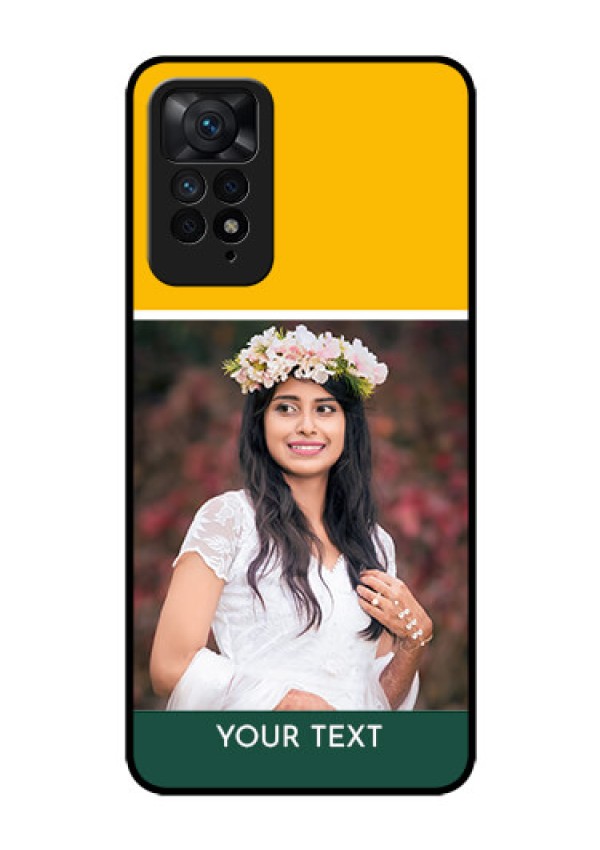 Redmi Note 11 Pro 5G Photo Printing on Glass Case - Love You Design